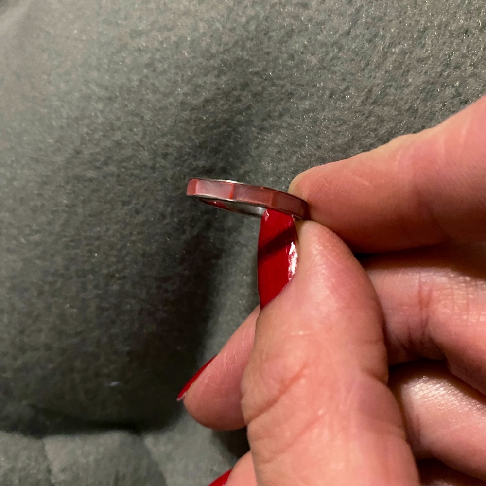 Pink sterling ring - Picture 2 of 3